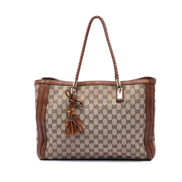 Gucci Gg Canvas Bella Tote Pre-Loved