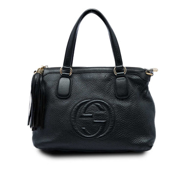Gucci Small Leather Soho Working Satchel