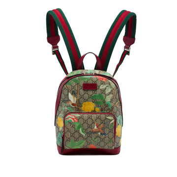 Gucci Small Gg Supreme Web Tian Backpack
