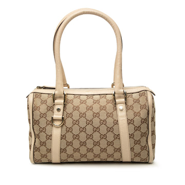 Gucci Gg Canvas Abbey D Ring Boston Bag