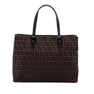 Fendi Zucchino Canvas Tote Pre-Loved