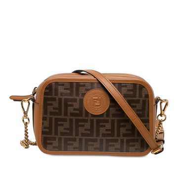 Fendi Glazed Fabric Vitello Century Ff