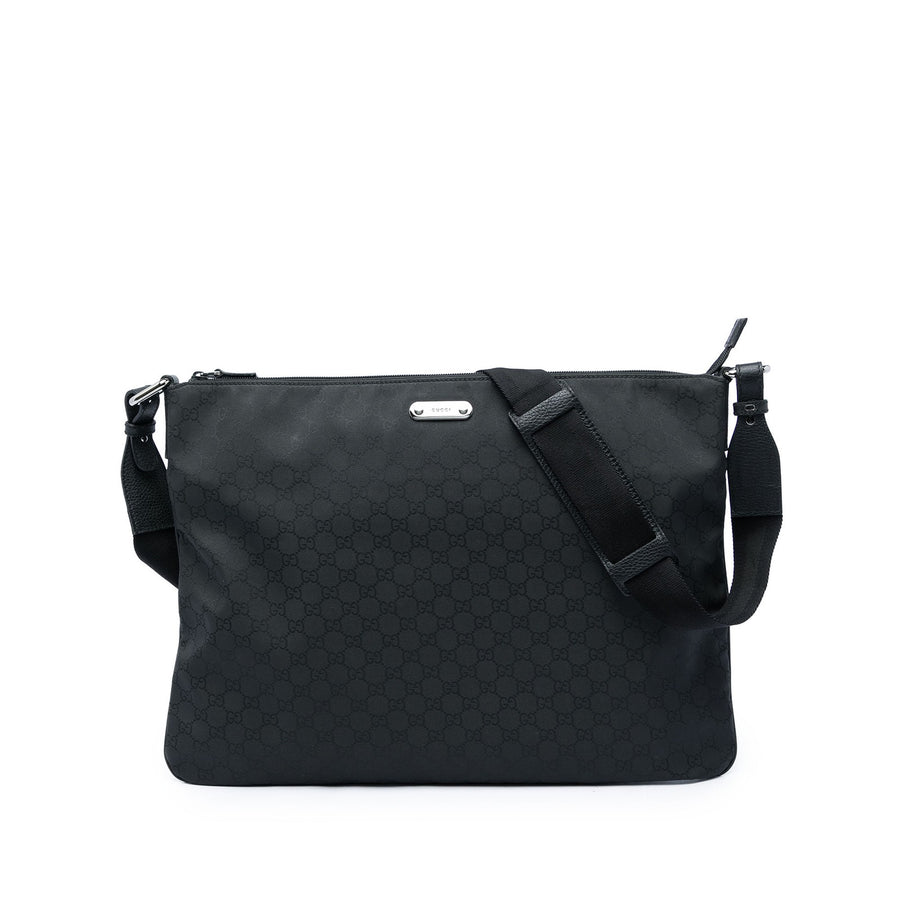Gucci Gg Nylon Crossbody Pre-Loved Bag