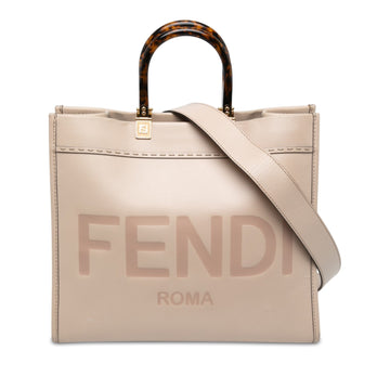 Fendi Medium Leather Sunshine Shopper