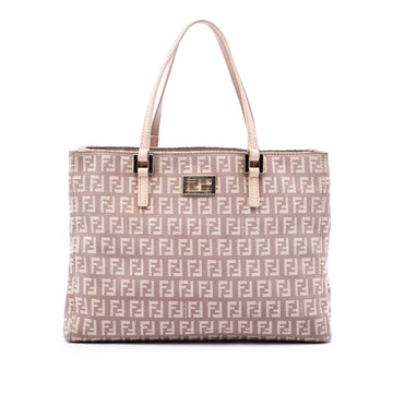 Fendi Small Zucchino Canvas Tote Pre-
