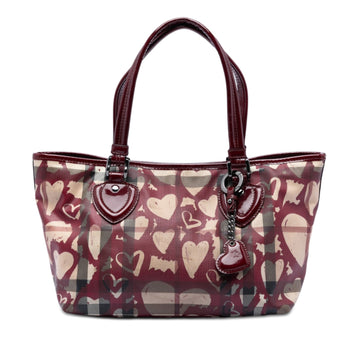 Burberry House Check Coated Canvas