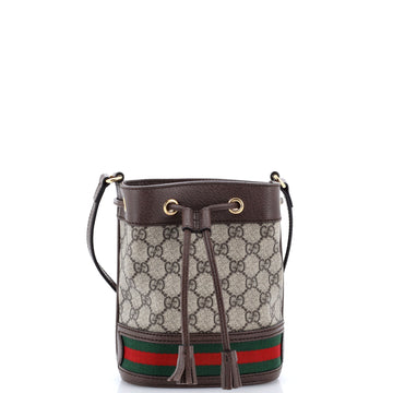 Gucci Ophidia Bucket Bag Gg Coated