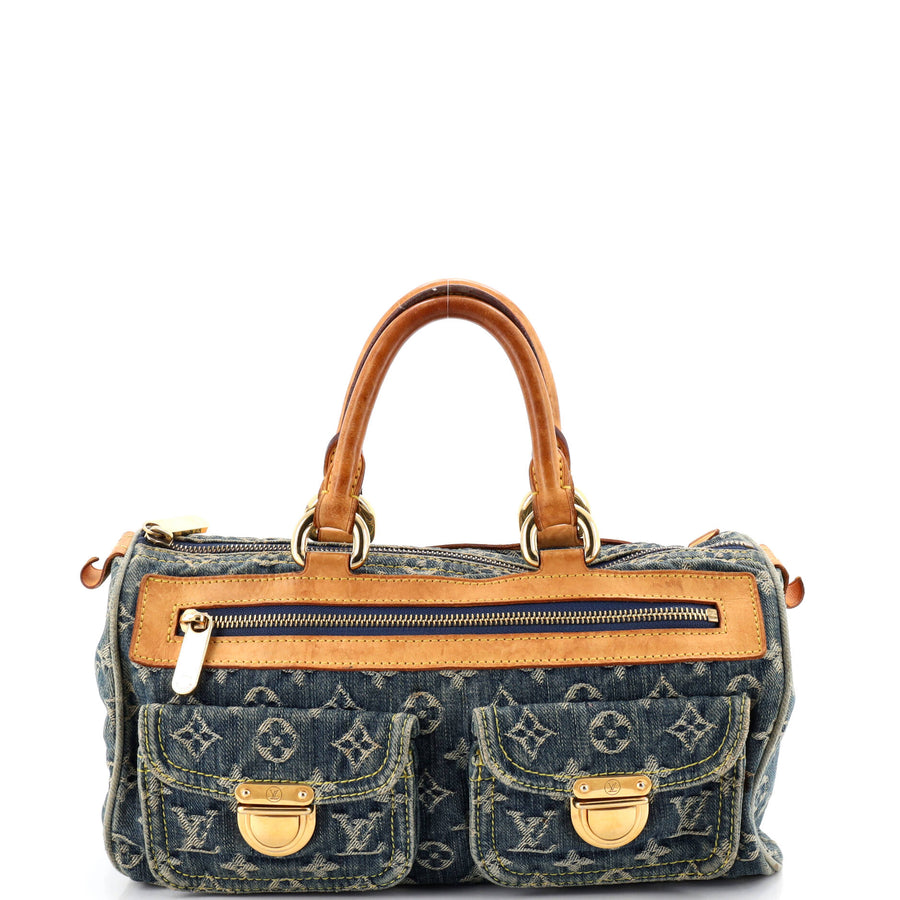 Louis Vuitton Neo Speedy Bag Denim