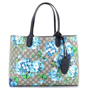 Gucci Reversible Tote Blooms Gg Print