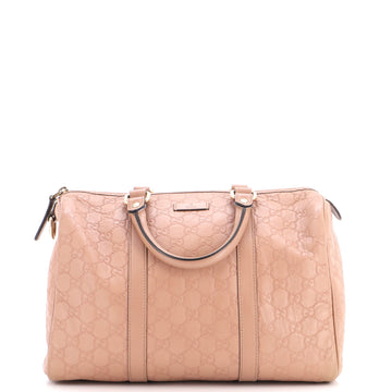 Joy Boston Bag Guccissima Leather Medium