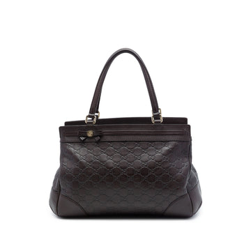 Gucci Ssima Mayfair Tote Pre-Loved Dark