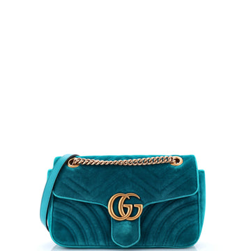 Gucci Gg Marmont Flap Bag Matelasse