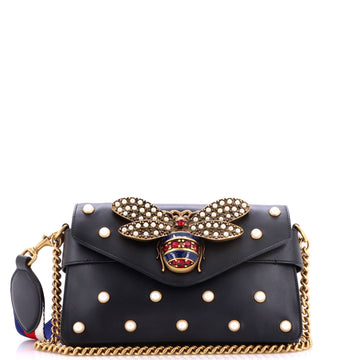 Gucci Broadway Pearly Bee Shoulder Bag