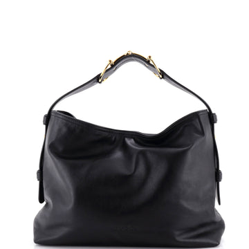 Gucci Beatrix Horsebit Tote Bag Leather