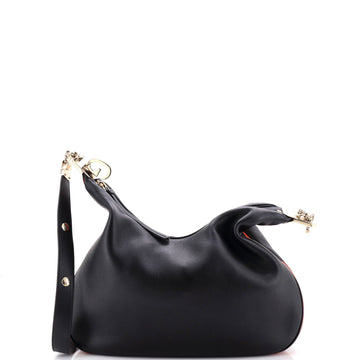 Gucci Attache Shoulder Bag Leather Large