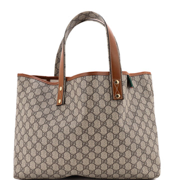 Gucci Web Loop Tote Gg Coated Canvas