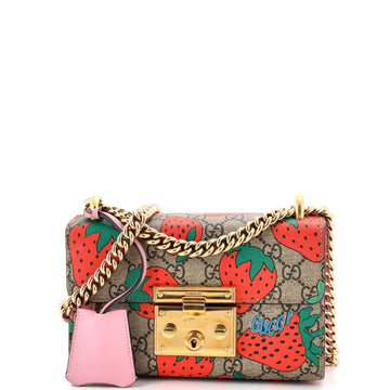 Gucci Padlock Shoulder Bag Printed Gg
