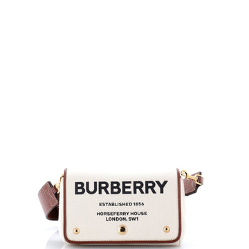 Burberry Hackberry Shoulder Bag Canvas