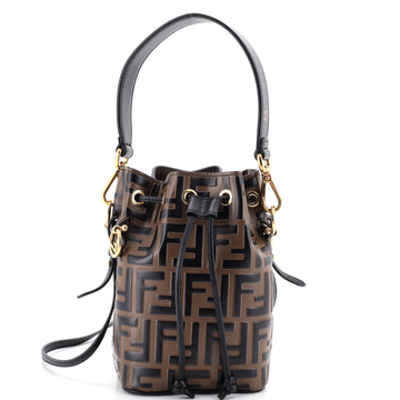 Fendi Mon Tresor Bucket Bag Zucca