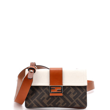 Fendi Baguette Convertible Pouch Canvas