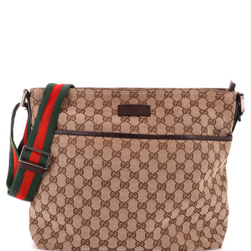 Gucci Front Pocket Web Messenger Gg