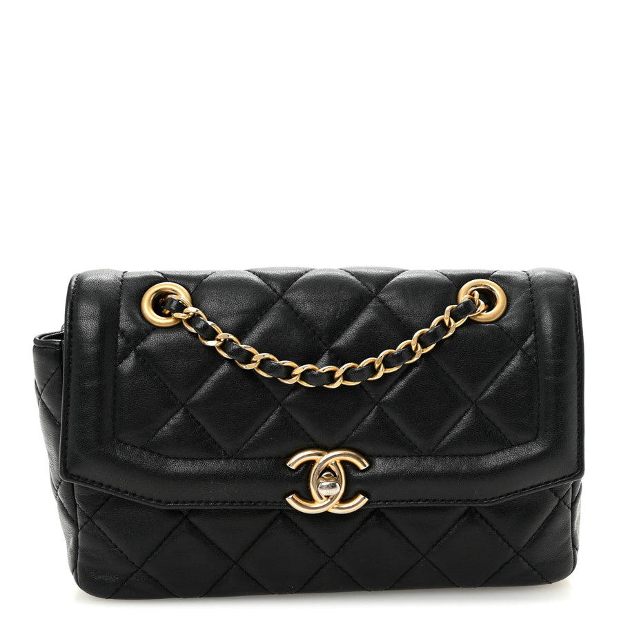 Chanel Shiny Lambskin Quilted Small