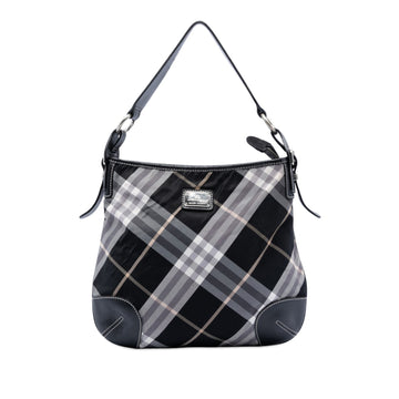 Burberry Supernova Check Canvas Hobo
