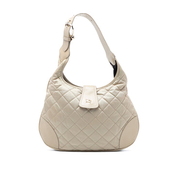 Burberry Quilted Nylon Brooke Hobo Pre-