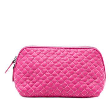Bottega Veneta Quilted Nappa Zip Pouch