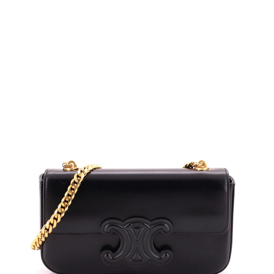 Celine Triomphe Chain Shoulder Bag