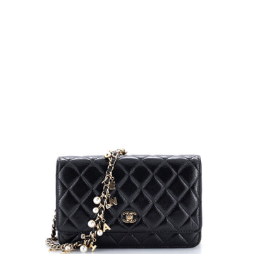 Chanel Pearl Charm Wallet On Chain