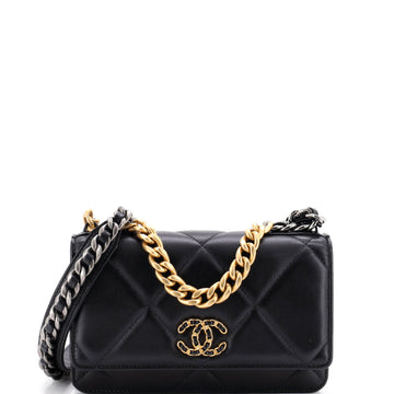 Chanel 19 Wallet On Chain Quilted