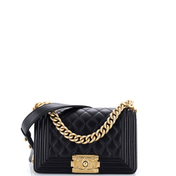 Chanel Boy Flap Bag Quilted Lambskin