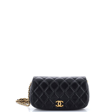 Chanel Coco Mail Clutch With Chain