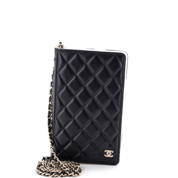 Chanel Book Wallet On Chain Quilted