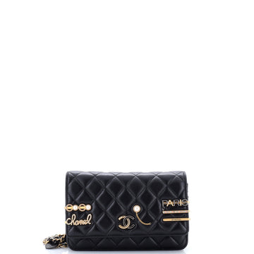 Chanel Coco Clips Wallet On Chain