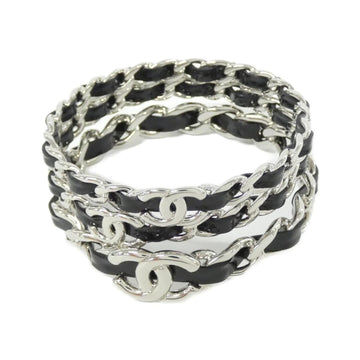 Chanel Bangle Metal Black Bracelet