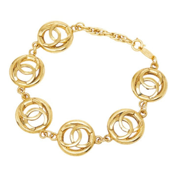 Chanel Cc Logo Round Chain Bracelet