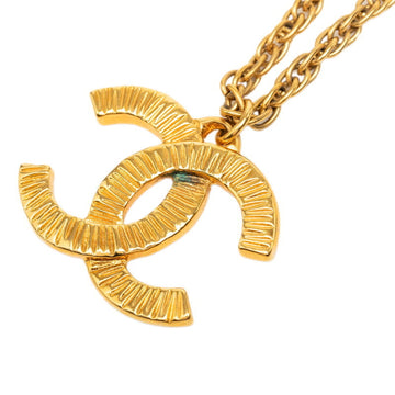 Chanel Cc Logo Chain Pendant Necklace