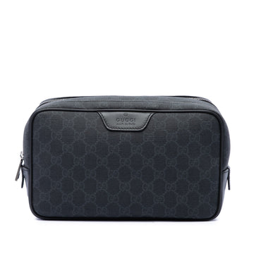 Gucci Gg Supreme Toiletry Pouch Pre-