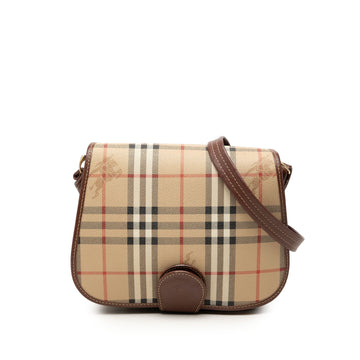 Burberry Haymarket Check Coated Canvas