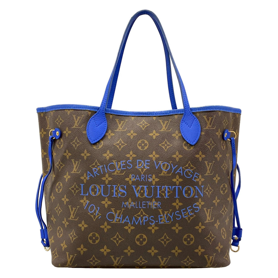 Louis Vuitton Neverfull Mm Grand Blue