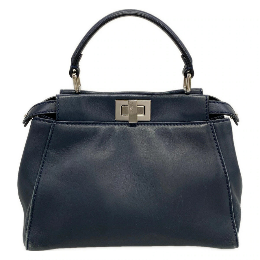 Fendi Peekaboo Iconic Small Dark Navy