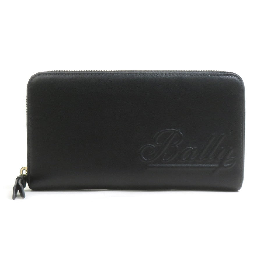 Bally Zip Around Long Wallet Black