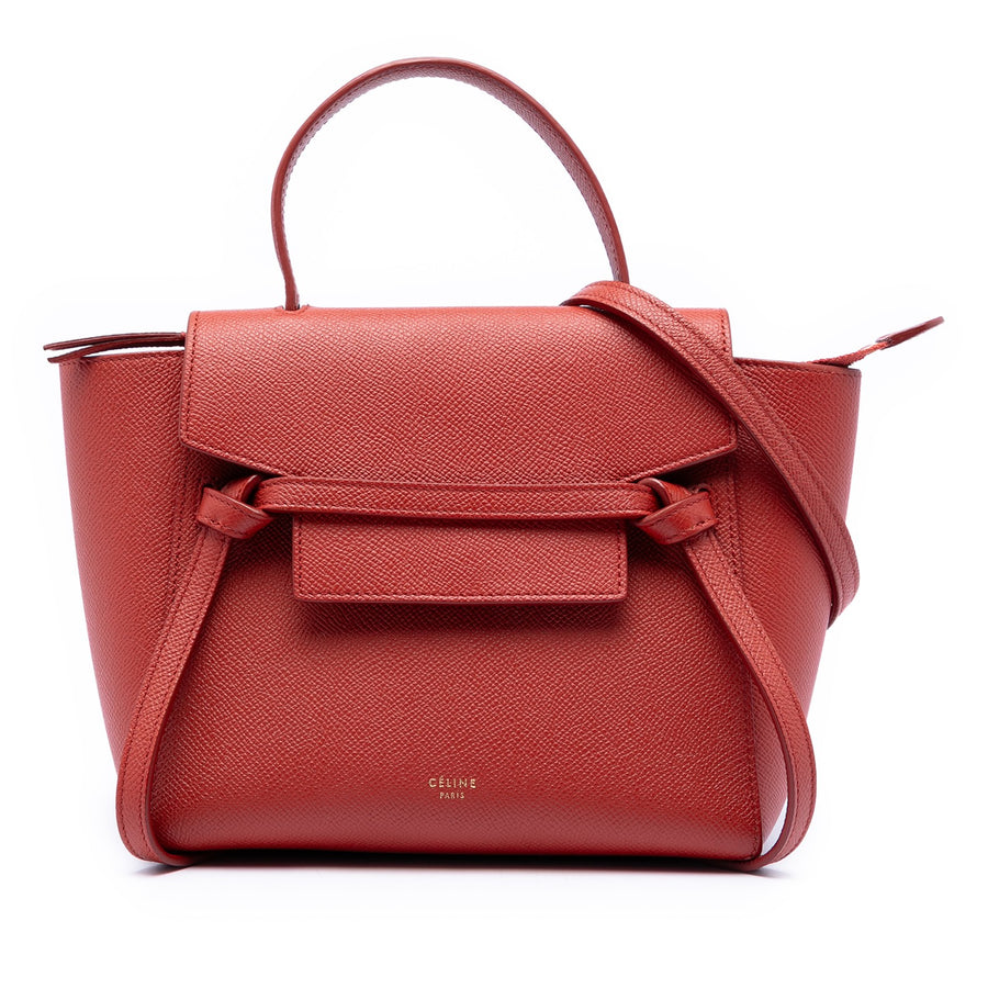 Celine Nano Grained Calfskin Belt Bag