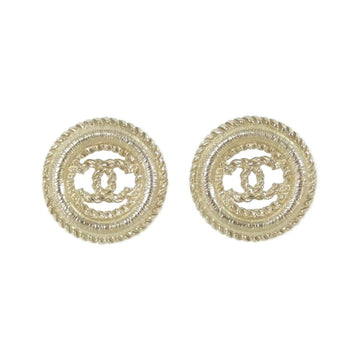 Chanel Earrings Gold-Tone Metal