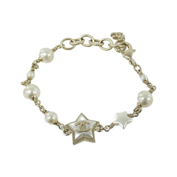Chanel Bracelet Metal With Artificial