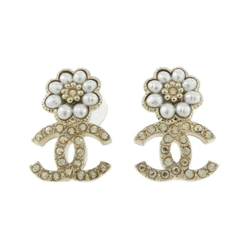 Chanel Earrings Gold-Tone Metal