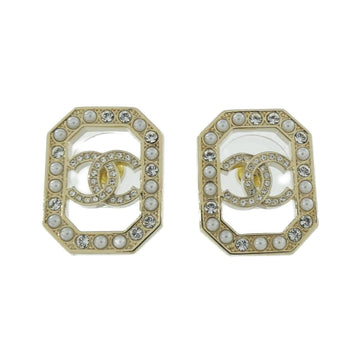 Chanel Earrings Gold-Tone Metal