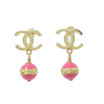 Chanel Earrings Gold-Tone Metal